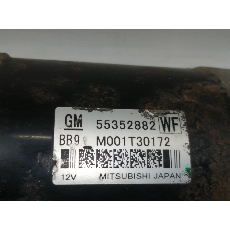 Recambio de motor arranque para opel insignia berlina cosmo referencia OEM IAM 55352882 M001T30172 