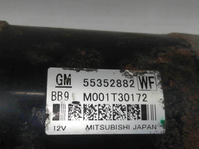 Recambio de motor arranque para opel insignia berlina cosmo referencia OEM IAM 55352882 M001T30172 