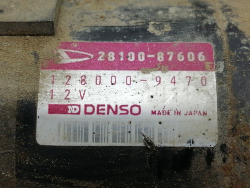 Recambio de motor arranque para daihatsu feroza f300lg referencia OEM IAM 1280009470 2810087606 