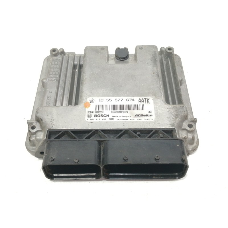 Recambio de centralita motor uce para opel insignia berlina cosmo referencia OEM IAM 55577674 0281017452 1039S46100