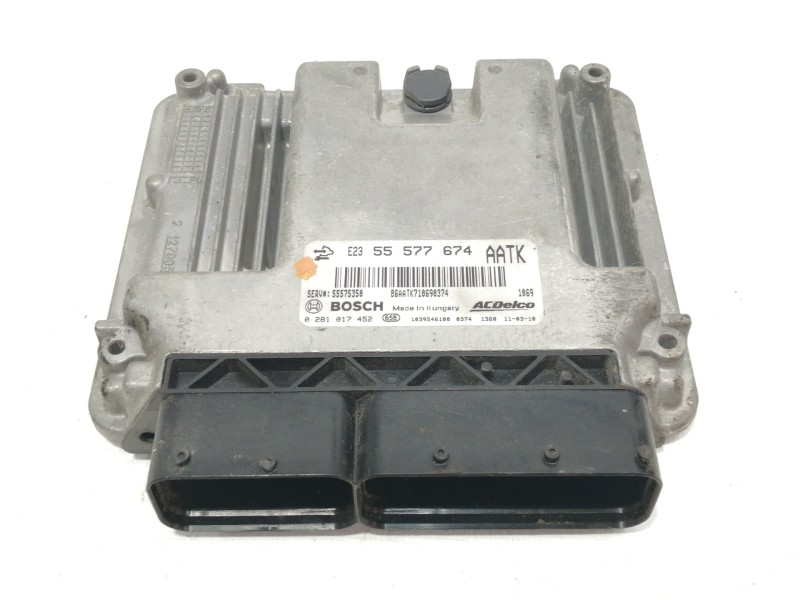 Recambio de centralita motor uce para opel insignia berlina cosmo referencia OEM IAM 55577674 0281017452 1039S46100