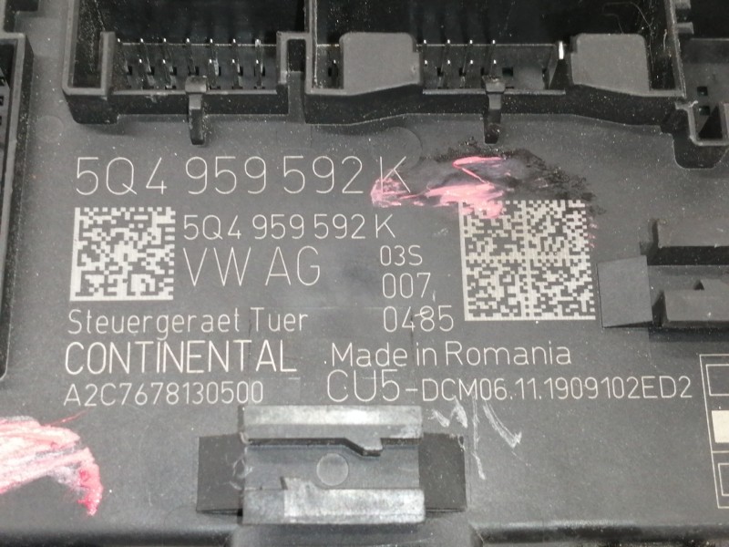 Recambio de modulo electronico para cupra ateca 2.0tsi 4drive referencia OEM IAM 5Q4959592K  