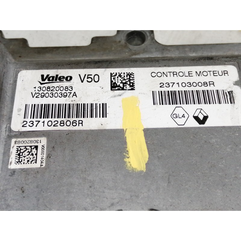 Recambio de centralita motor uce para dacia sandero stepway referencia OEM IAM 237103008R 130820083 / V29030397A 237102806R