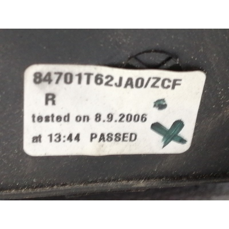 Recambio de retrovisor derecho para suzuki swift azg (nz) referencia OEM IAM 3301103RH  