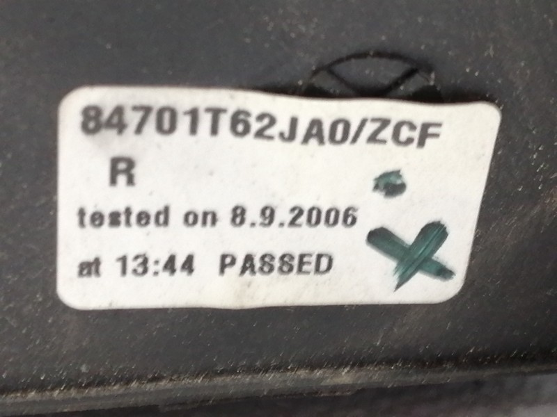 Recambio de retrovisor derecho para suzuki swift azg (nz) referencia OEM IAM 3301103RH  