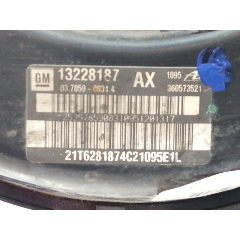 Recambio de servofreno para opel insignia berlina cosmo referencia OEM IAM 13228187  