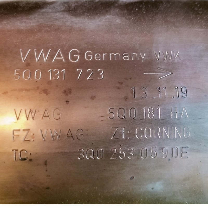 Recambio de tubo escape completo para cupra ateca 2.0tsi 4drive referencia OEM IAM 5Q0131701AN 300253719A / 5Q0131731Q 5Q0131783