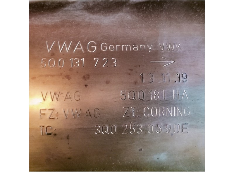 Recambio de tubo escape completo para cupra ateca 2.0tsi 4drive referencia OEM IAM 5Q0131701AN 300253719A / 5Q0131731Q 5Q0131783