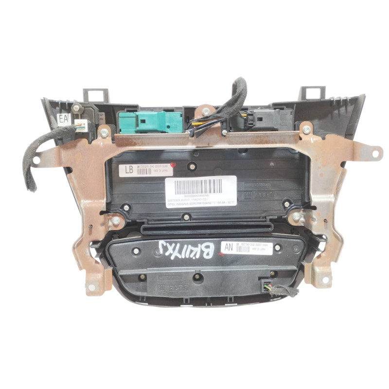 Recambio de sistema audio / radio cd para opel insignia berlina cosmo referencia OEM IAM 13321293  
