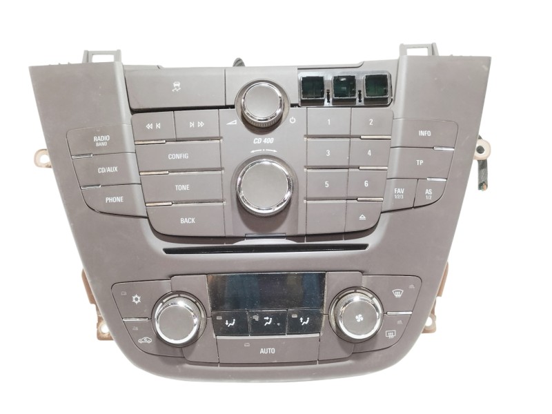 Recambio de sistema audio / radio cd para opel insignia berlina cosmo referencia OEM IAM 13321293  