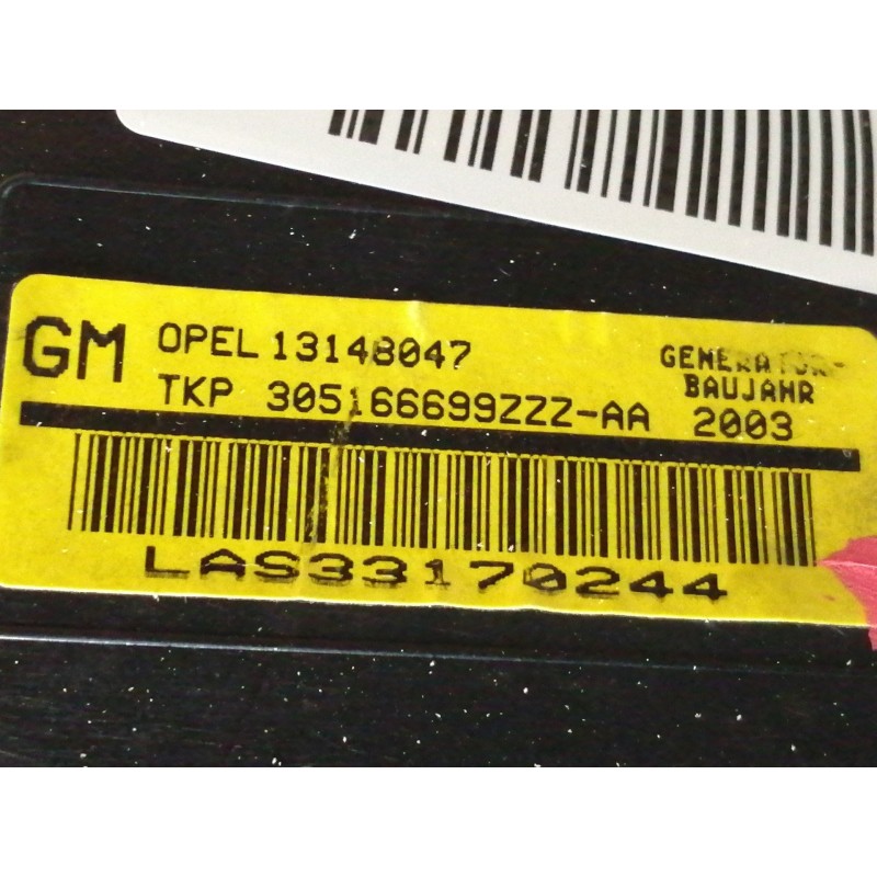 Recambio de airbag cortina delantero izquierdo para opel vectra c berlina comfort referencia OEM IAM 13148047  