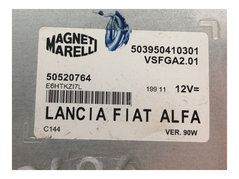 Recambio de modulo electronico para alfa romeo giulietta (191) distinctive referencia OEM IAM 50520764  