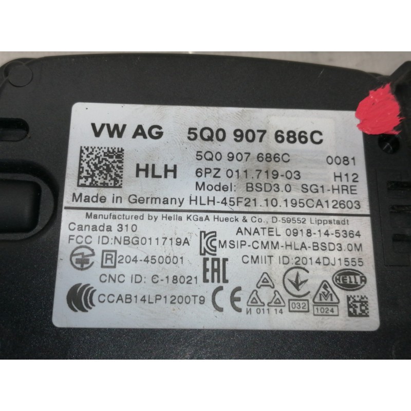 Recambio de modulo electronico para cupra ateca 2.0tsi 4drive referencia OEM IAM 5Q0907686C  