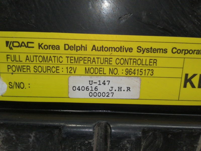 Recambio de mando calefaccion / aire acondicionado para daewoo tacuma se referencia OEM IAM 96415173  
