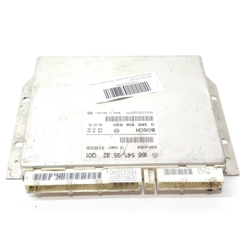 Recambio de centralita abs para mercedes-benz clase a (w168) 170 cdi (168.009) referencia OEM IAM 1685453532  
