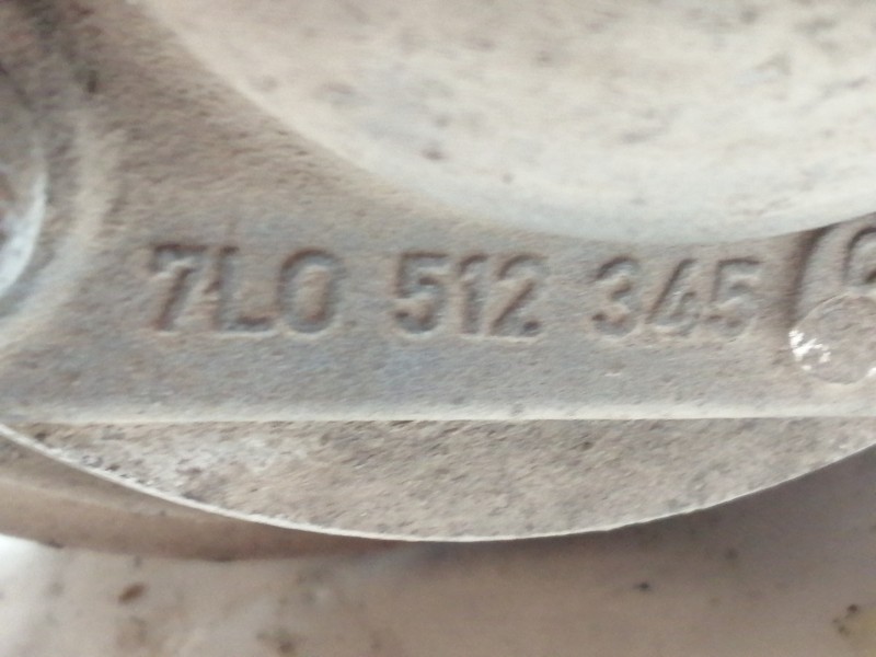 Recambio de amortiguador trasero derecho para volkswagen touareg (7l6) v6 tdi referencia OEM IAM 7L0512345 7L6616020D SUSPENSION