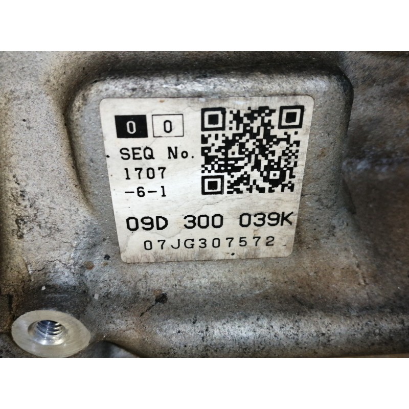 Recambio de caja cambios para volkswagen touareg (7l6) v6 tdi referencia OEM IAM KQZ 09D300039K / TR60SN 09D321105