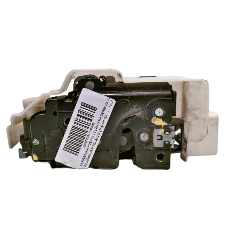 Recambio de cerradura puerta delantera derecha para volkswagen touareg (7l6) v6 tdi referencia OEM IAM 7L0837090 PA6630FV 3D1837