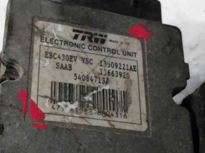 Recambio de abs para saab 9-3 berlina 1.9 tid cat referencia OEM IAM 13509221AE  