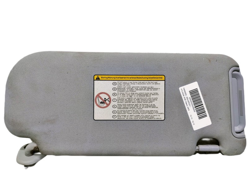 Recambio de parasol izquierdo para hyundai ix35 classic 2wd referencia OEM IAM 852102S610OM  