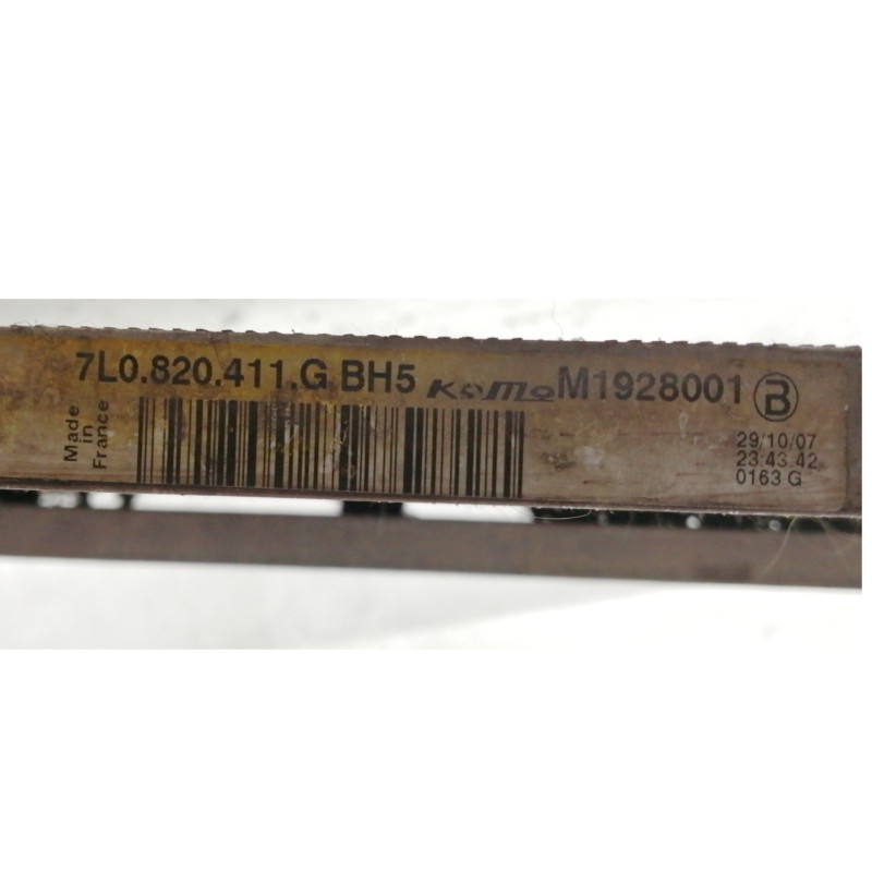 Recambio de condensador / radiador aire acondicionado para volkswagen touareg (7l6) v6 tdi referencia OEM IAM 7L0820411G M192800