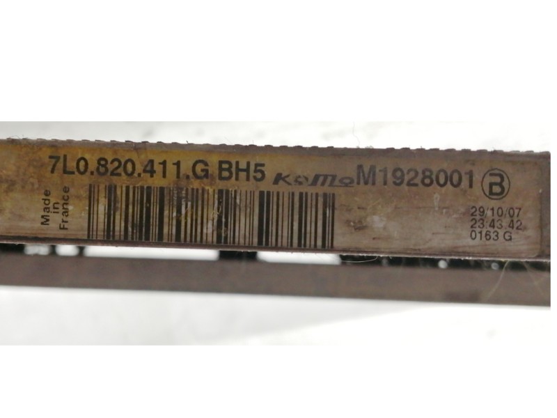 Recambio de condensador / radiador aire acondicionado para volkswagen touareg (7l6) v6 tdi referencia OEM IAM 7L0820411G M192800