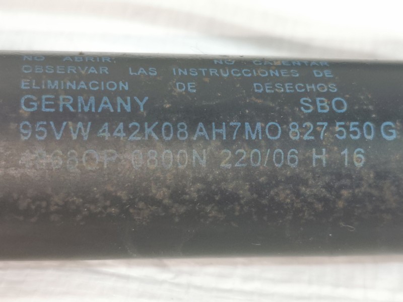 Recambio de amortiguadores maletero / porton para seat alhambra (7v9) reference referencia OEM IAM 7M0827550G  