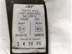 Recambio de cinturon seguridad trasero derecho para seat alhambra (7v9) reference referencia OEM IAM 7M3857812C 7M3857812C / 1M2 2