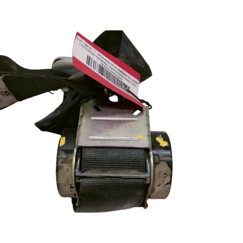 Recambio de cinturon seguridad trasero derecho para seat alhambra (7v9) reference referencia OEM IAM 7M3857812C 7M3857812C / 1M2
