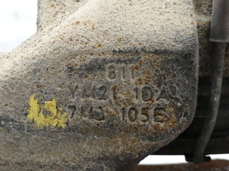 Recambio de pinza freno delantera derecha para seat alhambra (7v9) reference referencia OEM IAM YM211DA 7M3105E 