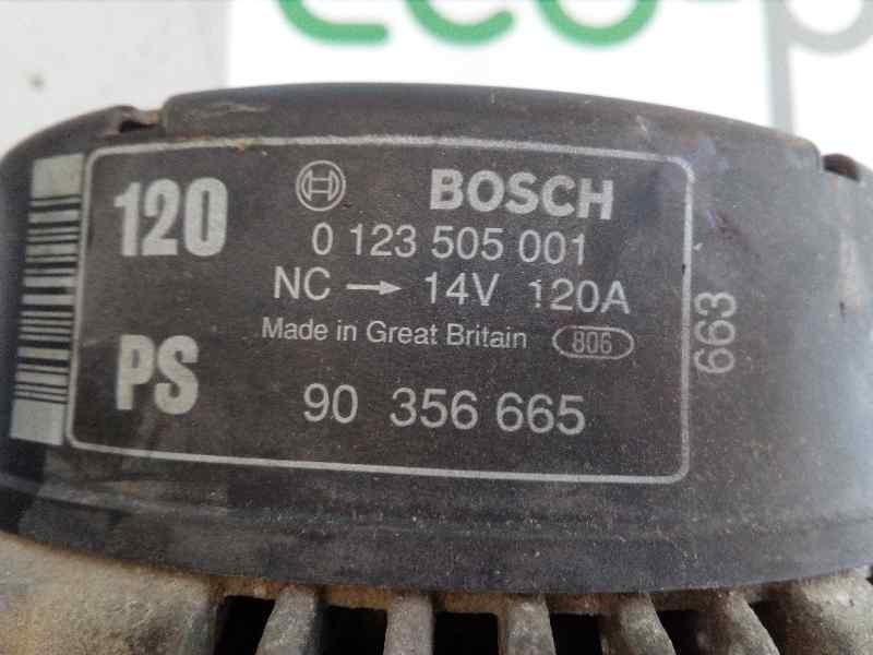 Recambio de alternador para opel frontera a sport referencia OEM IAM 0123505001  