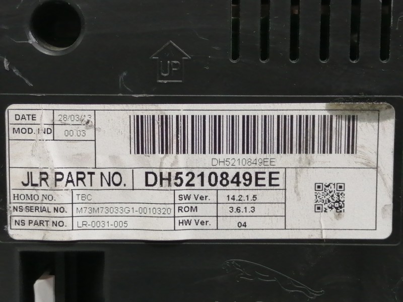Recambio de cuadro instrumentos para land rover freelander (lr2) td4 xs referencia OEM IAM DH5210849EE  