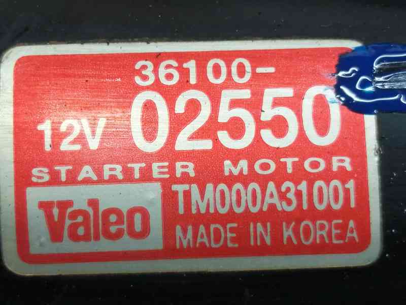 Recambio de motor arranque para chevrolet tacuma se referencia OEM IAM 3610002550  
