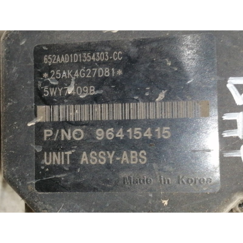 Recambio de abs para chevrolet tacuma se referencia OEM IAM 96415415 5WY7409B 96415415 