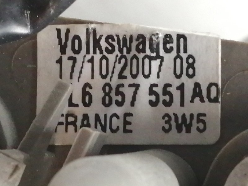 Recambio de parasol izquierdo para volkswagen touareg (7l6) v6 tdi referencia OEM IAM 7L6857551AQ  