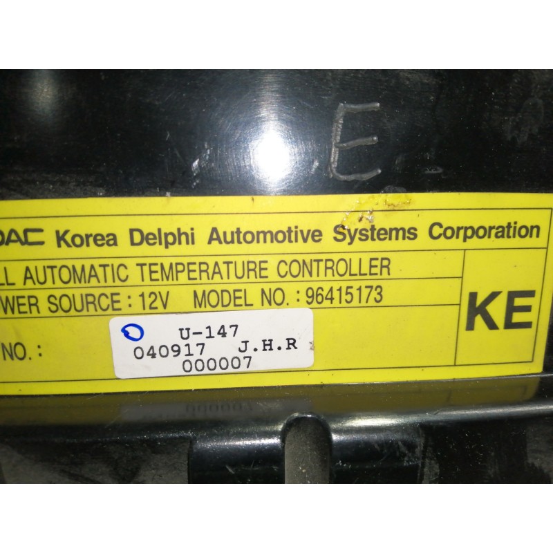 Recambio de mando calefaccion / aire acondicionado para chevrolet tacuma se referencia OEM IAM 96415173  