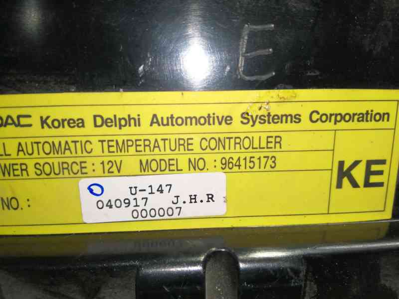 Recambio de mando calefaccion / aire acondicionado para chevrolet tacuma se referencia OEM IAM 96415173  