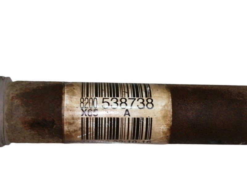 Recambio de transmision delantera derecha para renault clio ii fase ii (b/cb0) campus referencia OEM IAM 8200538738  