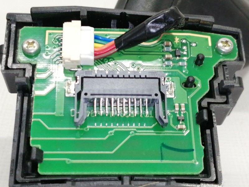 Recambio de mando limpia para land rover freelander (lr2) td4 xs referencia OEM IAM BJ323F973BB  