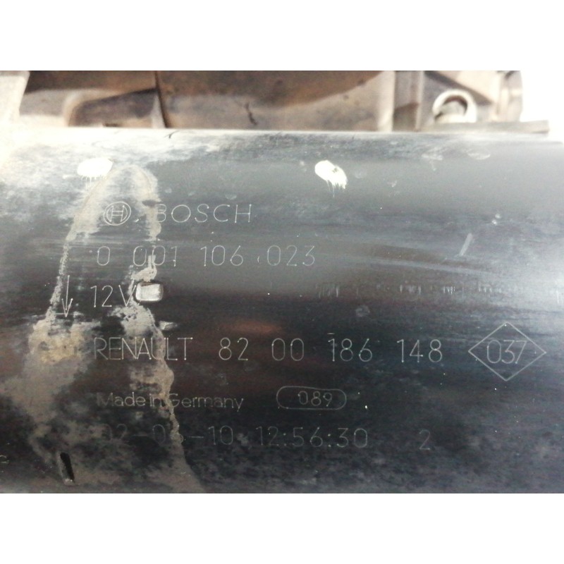 Recambio de motor arranque para renault laguna ii (bg0) authentique referencia OEM IAM 8200186148 0001106023 