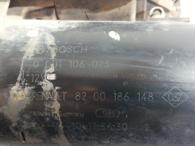 Recambio de motor arranque para renault laguna ii (bg0) authentique referencia OEM IAM 8200186148 0001106023 