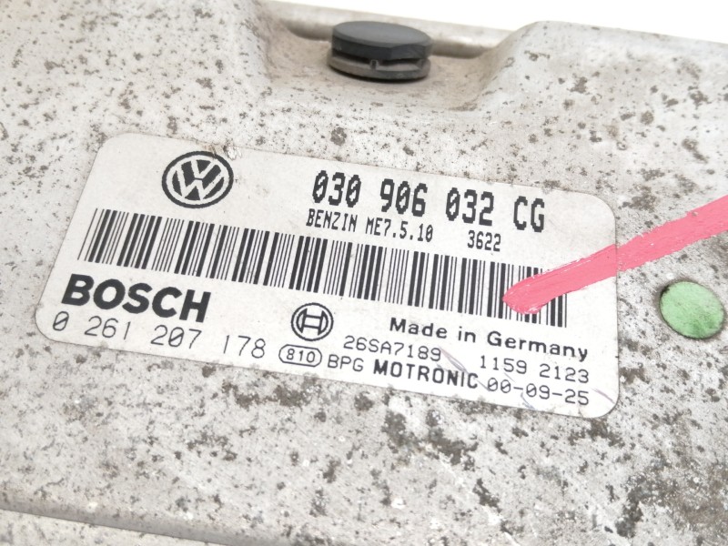 Recambio de centralita motor uce para volkswagen polo berlina (6n2) 1.4 referencia OEM IAM 030906032CG  