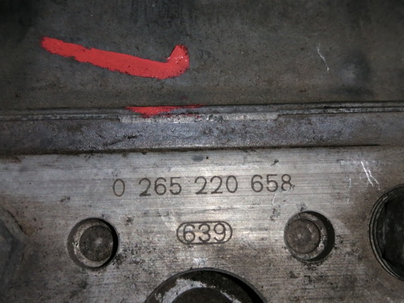 Recambio de abs para opel meriva enjoy referencia OEM IAM 0265220658  