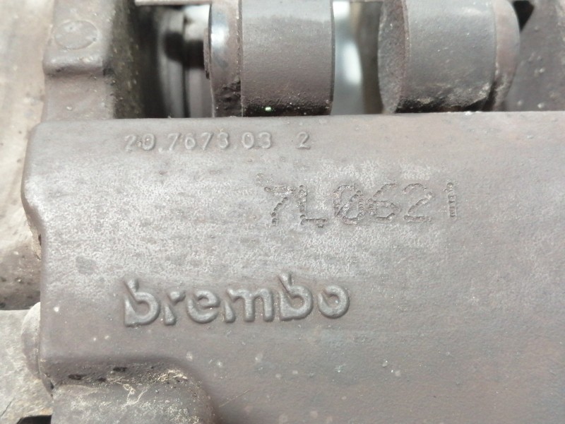 Recambio de pinza freno trasera izquierda para volkswagen touareg (7l6) v6 tdi referencia OEM IAM 20767303 7L0621 