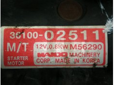 Recambio de motor arranque para hyundai atos prime (mx) gls referencia OEM IAM 3610002511   2