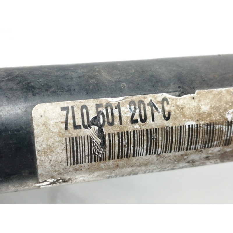 Recambio de transmision trasera derecha para volkswagen touareg (7l6) v6 tdi referencia OEM IAM 7L0501201C  