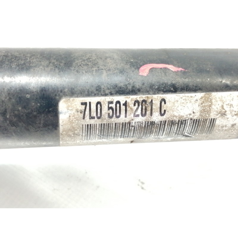 Recambio de transmision trasera izquierda para volkswagen touareg (7l6) v6 tdi referencia OEM IAM 7L0501201C  