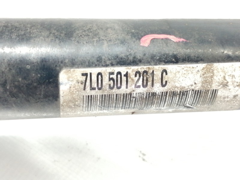 Recambio de transmision trasera izquierda para volkswagen touareg (7l6) v6 tdi referencia OEM IAM 7L0501201C  