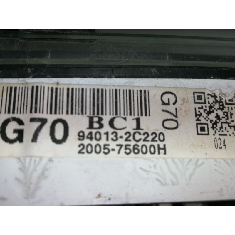 Recambio de cuadro instrumentos para hyundai coupe (gk) 1.6 16v cat referencia OEM IAM 940132C220 200575600H 