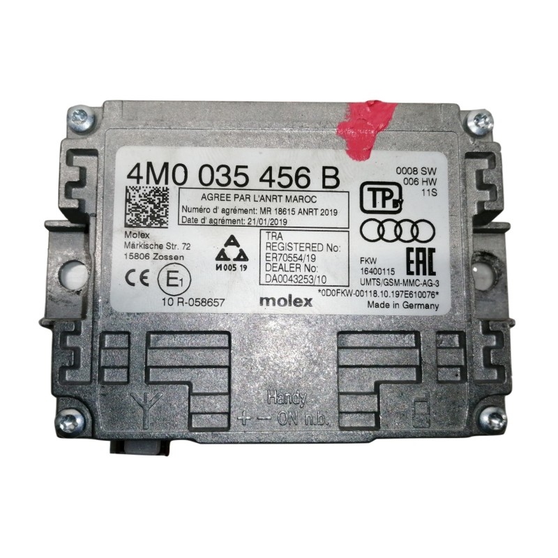 Recambio de modulo electronico para cupra ateca 2.0tsi 4drive referencia OEM IAM 4M0035456B  